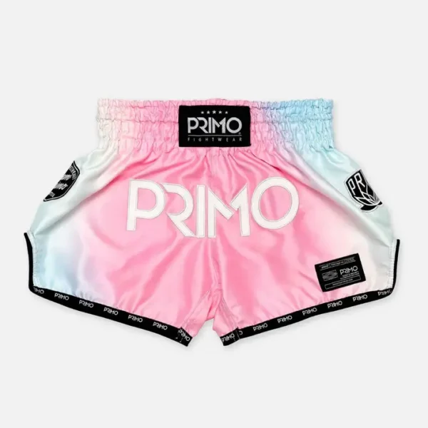 Primo Muay Thai Shorts in Miami Lights design