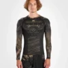 Venum Gorilla Jungle Long Sleeve Rash Guard on a white background