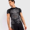 Venum Gladiator 5.0 Men's Short Sleeve Rashguard Man wearing Venum Gladiator 5.0 Short Sleeve Rashguard