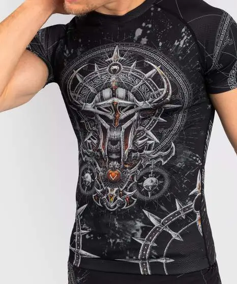 Gladiator 5.0 Short Sleeve Rashguard for Men by Venum Venum Gladiator 5.0 Men's Short Sleeve Rashguard