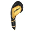 SSGBGOLD_2 Pro-Box Speed Boxing Gloves - Black/Gold in Black/Gold — front view