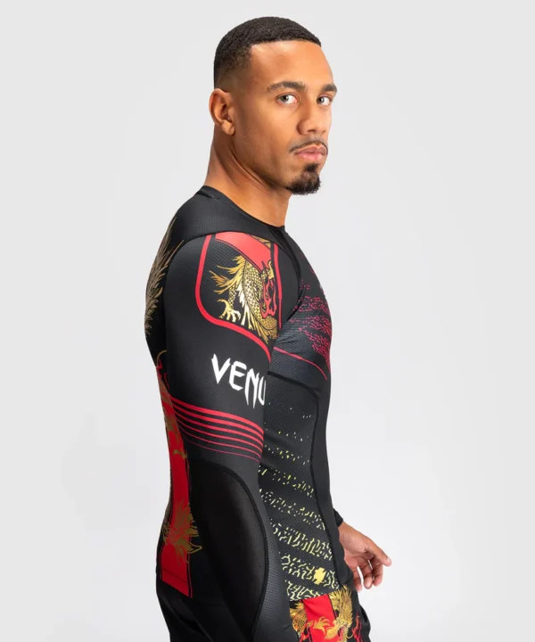 Venum x Tekken 8 Marshall Law Rashguard Image Venum x Tekken 8 Marshall Law Rashguard displayed against a neutral background