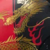 Venum x Tekken 8 Marshall Law Rashguard- Front View Venum x Tekken 8 Marshall Law Rashguard on model front view