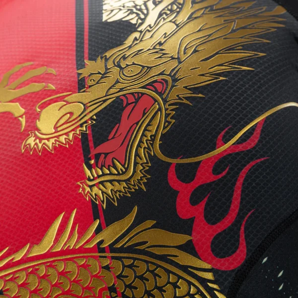 Venum x Tekken 8 Marshall Law Rashguard- Front View Venum x Tekken 8 Marshall Law Rashguard on model front view