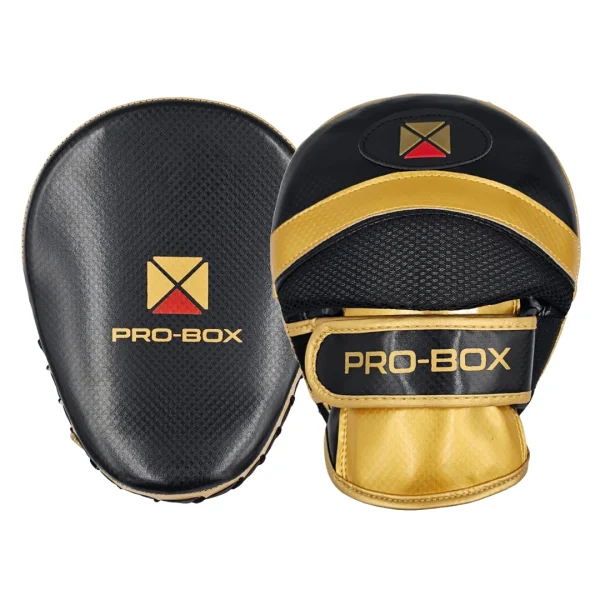 Pro-Box Champ Air Punch Mitts Pads in Black/Gold - product image