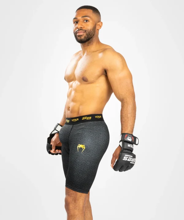 Venum x Ares 2.0 Vale Tudo Shorts - Front View Venum x Ares 2.0 Vale Tudo Shorts on a white background.