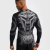 Venum Gladiator 5.0 Men's Rashguard Model Man wearing Venum Gladiator 5.0 Men's Long Sleeve Rashguard