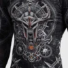 Venum Gladiator 5.0 Men's Long Sleeve Rashguard A man wearing a Venum Gladiator 5.0 long sleeve rashguard
