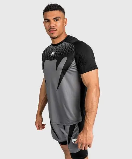 Venum Attack Men's Dry-Tech T-Shirt Image Man wearing Venum Attack Men's Dry-Tech T-Shirt