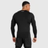 Man wearing Venum Attack Men's Long Sleeve Rashguard