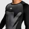 Venum Attack Men's Long Sleeve Rashguard in action