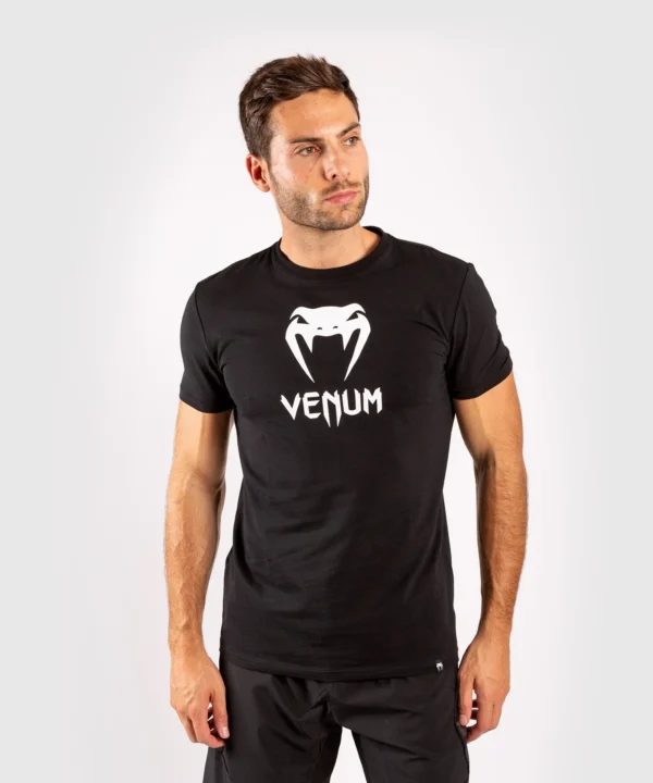 Venum_Black_Classic_T-Shirt Venum Classic T-Shirt in a black color