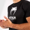 Venum Classic Black T-Shirt Venum Classic T-Shirt in black with white logo