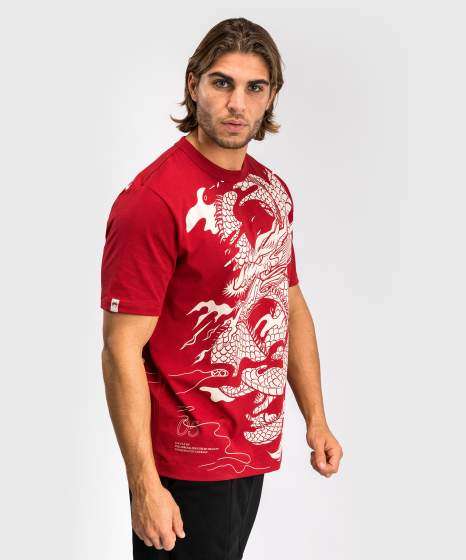 Venum Dragon's Flight Men's T-Shirt Man wearing Venum Dragon's Flight Men's T-Shirt