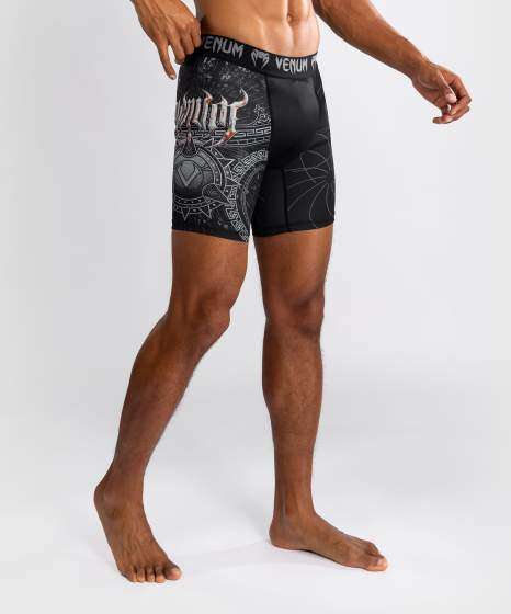 Venum Gladiator Vale Tudo Shorts for Men Venum Gladiator 5.0 Men's Vale Tudo Shorts in a display