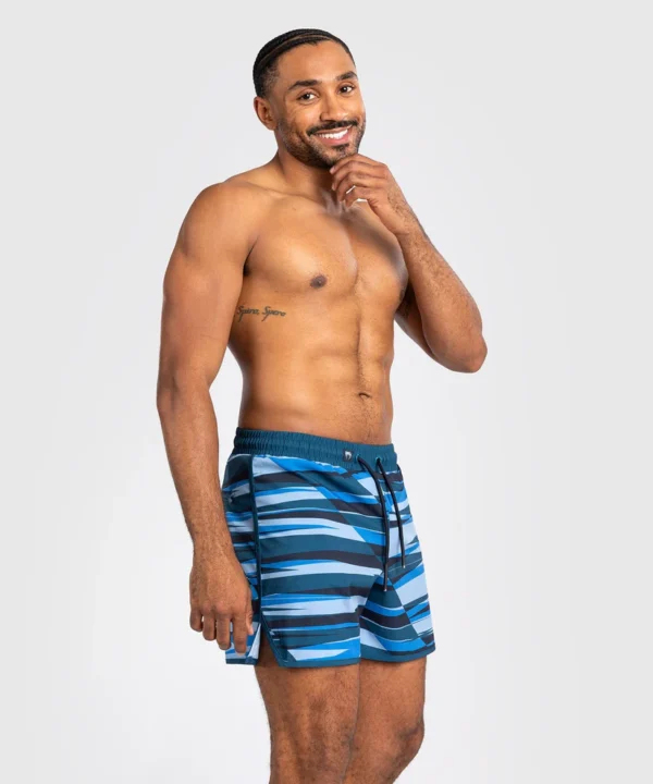 Venum Rapid Men's Board Shorts in black and green design