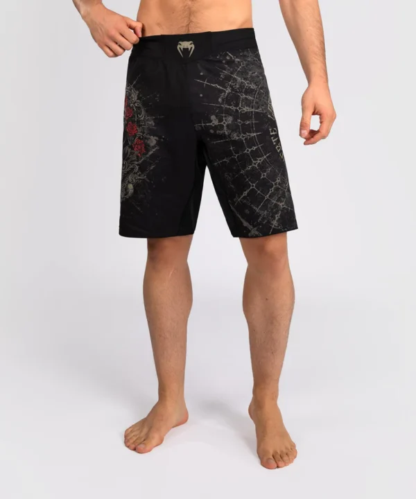 Venum Santa Muerte 5.0 Men's Fightshorts Man wearing Venum Santa Muerte 5.0 Men's Fightshorts