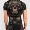 Venum Santa Muerte 5.0 Men's Short Sleeve Rashguard in action