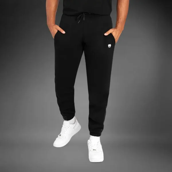 Venum Silent Power Jogger in Action Man wearing black Venum Silent Power Joggers