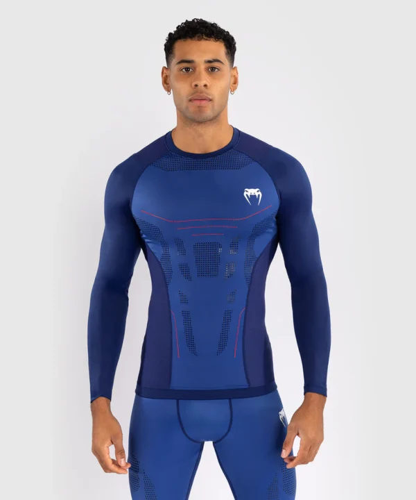 Venum Technical 3.0 Long Sleeve Rashguard in a neutral background.