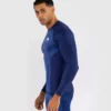 Venum Technical 3.0 Long Sleeve Rashguard in black and orange color