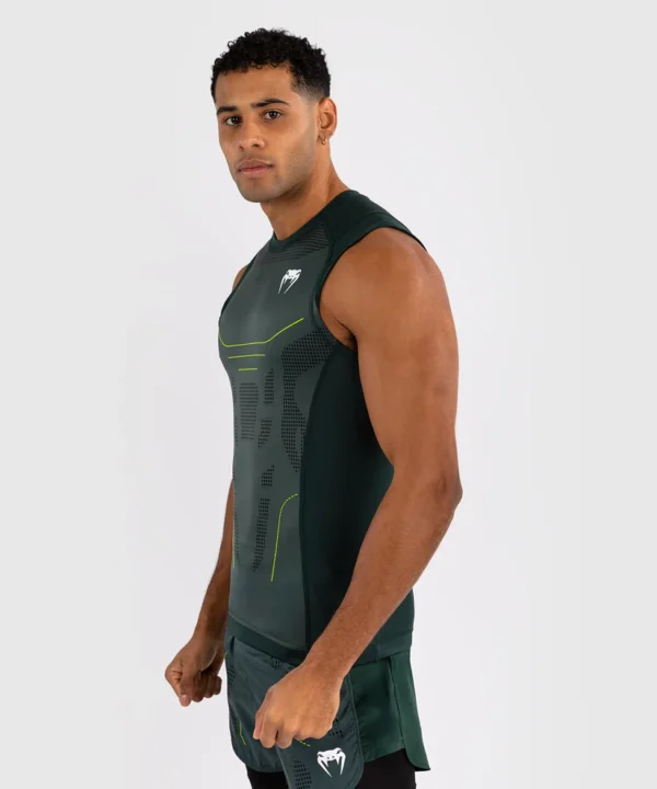 Venum Technical 3.0 Sleeveless Rashguard in a studio setup