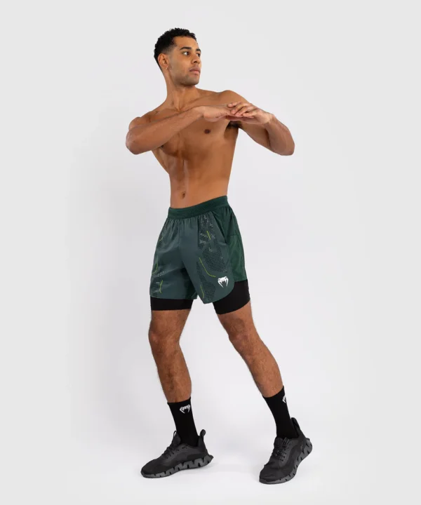 Venum Technical 3.0 Training Shorts in black and red detailing