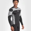 Man modeling Venum Tempest Men's Long Sleeve Rashguard