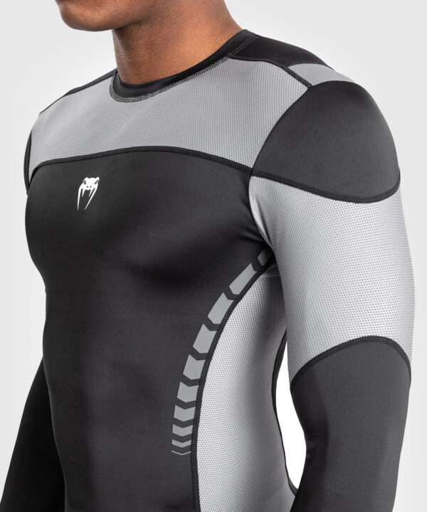 Venum Tempest Men's Long Sleeve Rashguard display