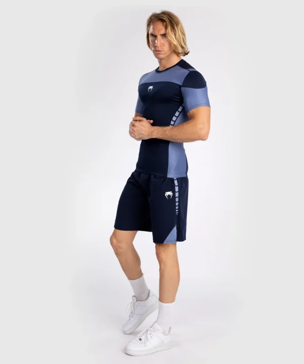 Venum Tempest Men's Rashguard Venum Tempest Men's Short Sleeve Rashguard in action
