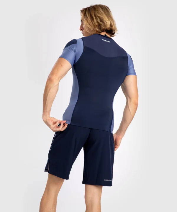 Venum Tempest Rashguard for Men Venum Tempest Men's Short Sleeve Rashguard in action