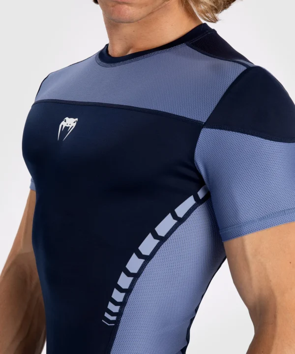 Venum Tempest Men's Short Sleeve Rashguard Product Image Venum Tempest Men's Short Sleeve Rashguard in Action