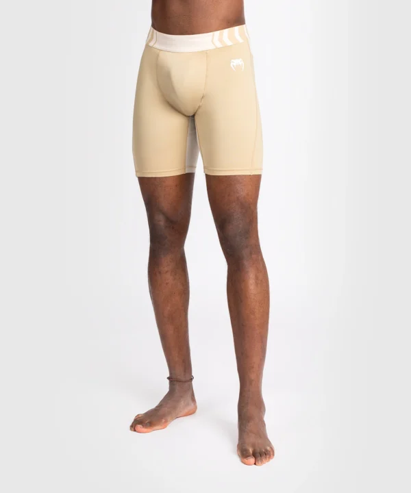Venum Tempest Fitness Vale Tudo Shorts for Men Venum Tempest Men's Vale Tudo Shorts in action pose
