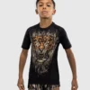 Venum Kids Tiger Short Sleeve Rash Guard Image Child in Venum Kids Tiger Short Sleeve Rash Guard