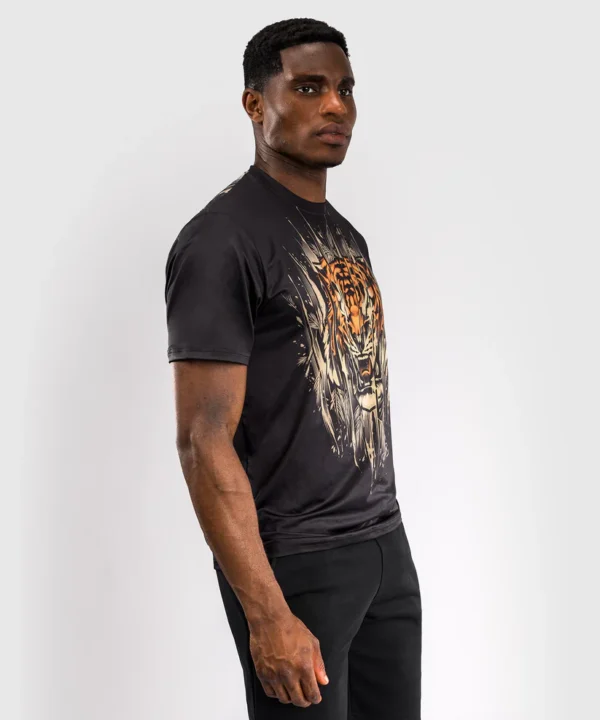 Venum Tiger Men's Dry-Tech T-Shirt Product Picture Venum Tiger Men's Dry-Tech T-Shirt in black color
