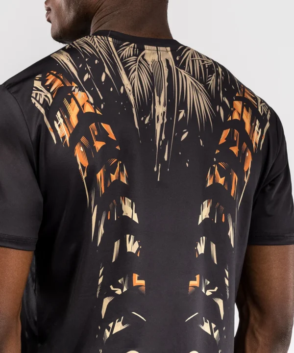 Venum Tiger Men's Black Dry-Tech T-Shirt Venum Tiger Men's Dry-Tech T-Shirt in black color