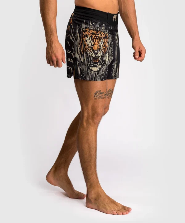 Venum Tiger Men's Fight Shorts in action