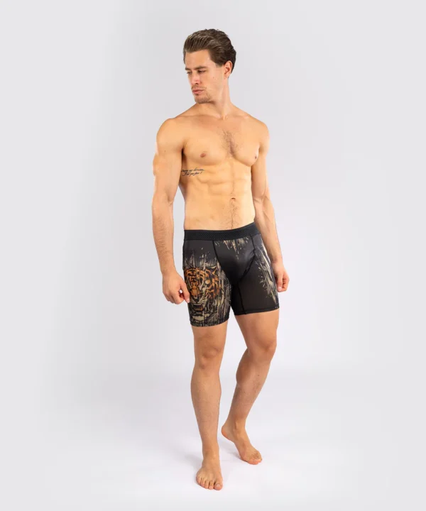 Venum Tiger Men's Vale Tudo Shorts Man wearing Venum Tiger Men's Vale Tudo Shorts