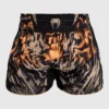 Black and white Venum Tiger Muay Thai shorts