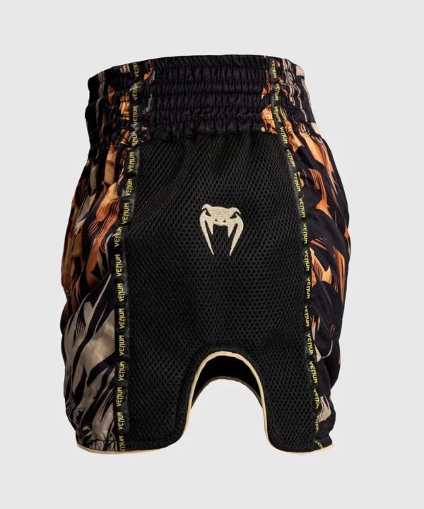 Venum Tiger Muay Thai Shorts on a white background.