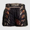 Venum Tiger Muay Thai Shorts in black color