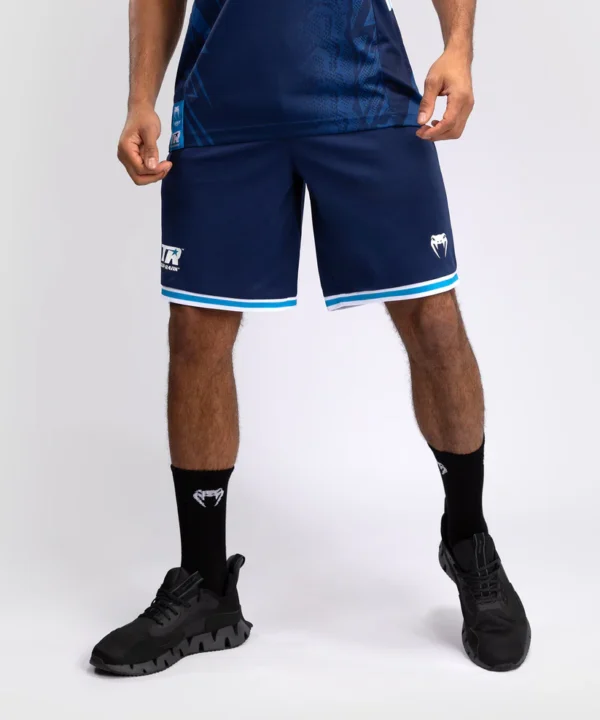 Venum x Top Rank Original Men's Basketball Style Shorts on white background.