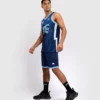 Man sporting the Venum x Top Rank Original Men's Basketball Style Shorts
