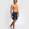 Venum x Top Rank Original Men's Training Shorts on Model Man wearing Venum x Top Rank Original Men's Training Shorts
