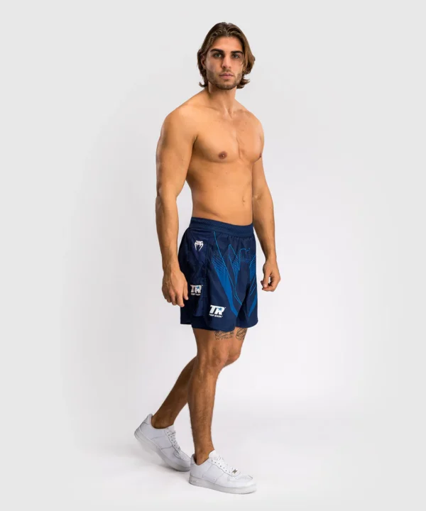 Venum x Top Rank Original Men's Training Shorts on Model Man wearing Venum x Top Rank Original Men's Training Shorts
