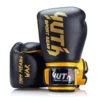Gold line boxing gloves made by Yuth