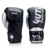 Black and red Yuth Boxing Gloves showing supportive pads