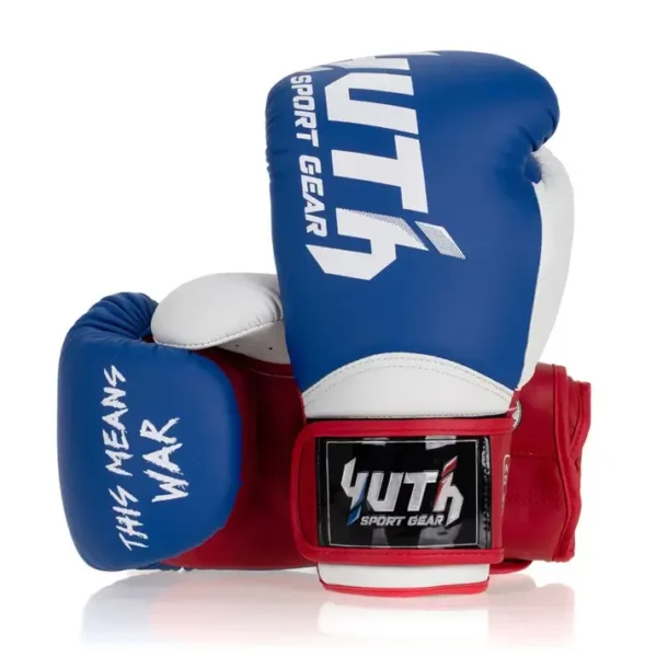 Red Yuth Boxing Gloves giving supportive grip