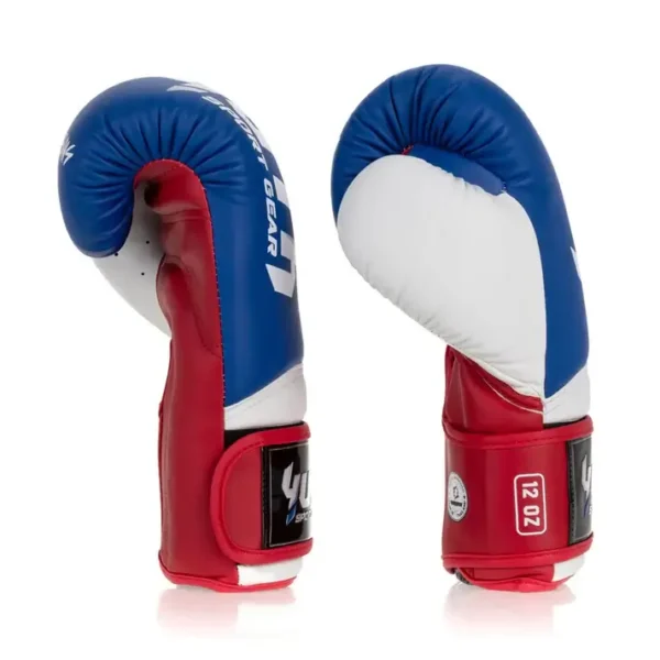 Red Yuth Boxing Gloves with supportive wrist wraps