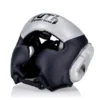 Man wearing a Yuth head guard for protection